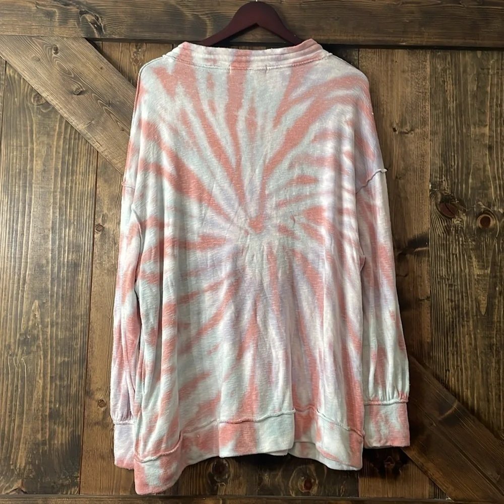 FREE PEOPLE Best Catch Tie Dye Tunic